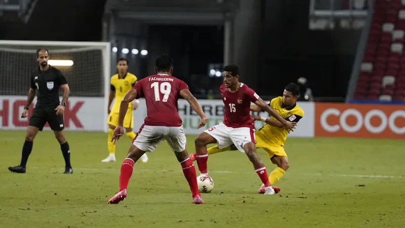 Foto: 6 Pemain Timnas Indonesia dengan Menit Bermain Terbanyak di Fase Grup Piala AFF 2020, Ricky Kambuaya dan Alfeandra Dewangga Sempurna