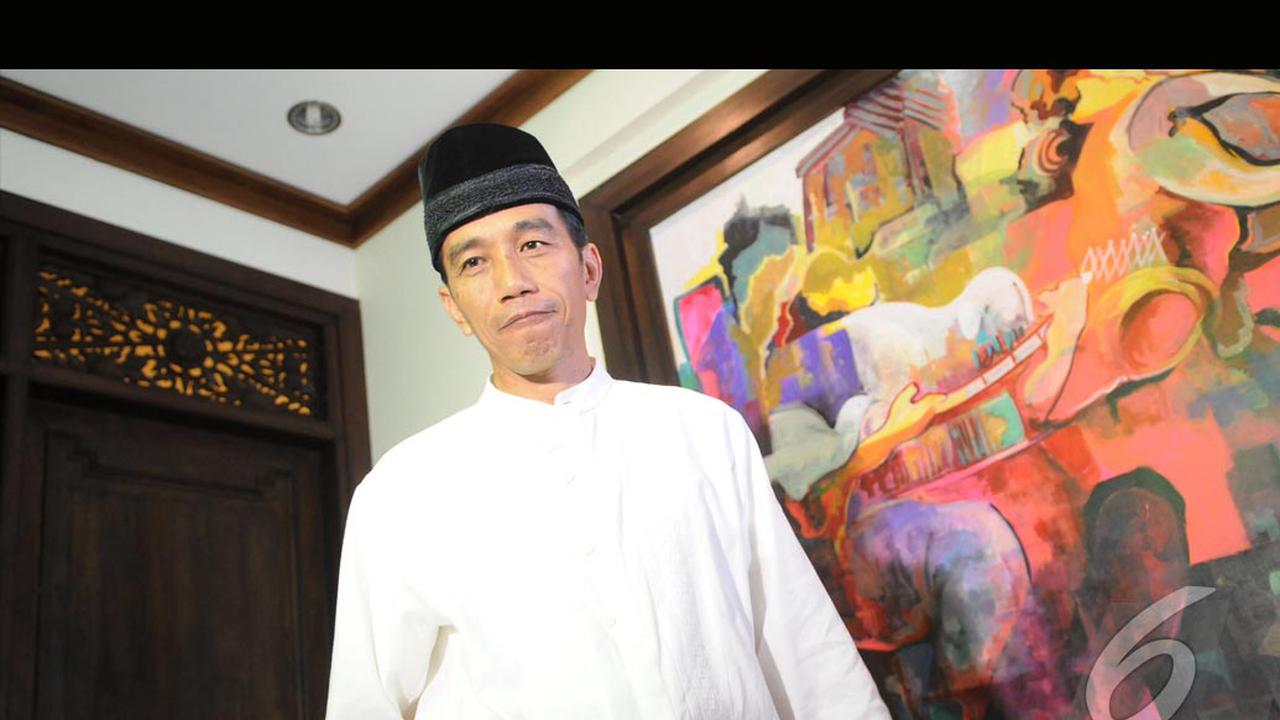 Gaya Busana Jokowi Menjelang Lebaran