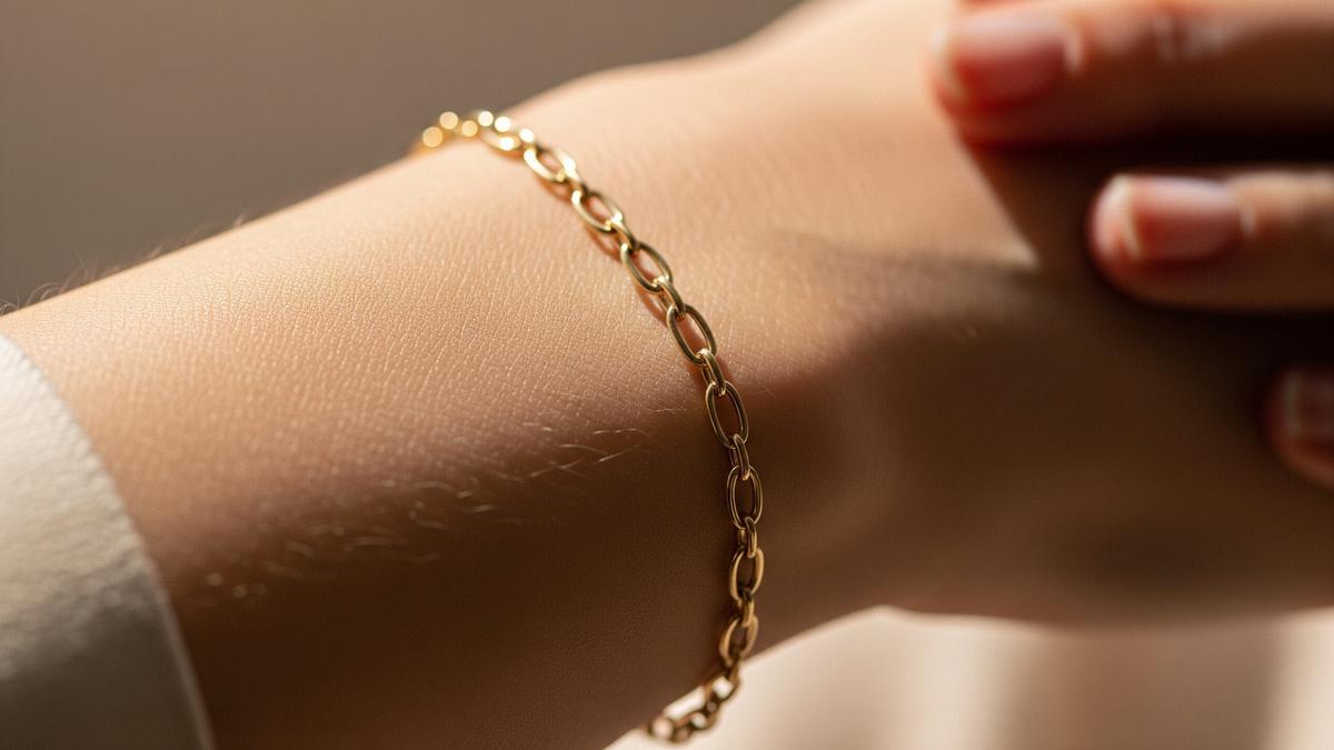 7 Pilihan Gelang Emas Gram Kecil Aman Dipakai Harian dan Nyaman