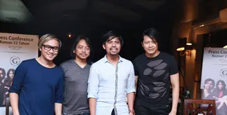 Grup band Gigi telah 22 tahun meramaikan industri musik Tanah Air. (Adrian Putra/Bintang.com)