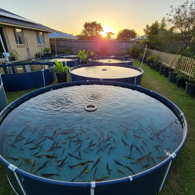 Ide Ternak Udang Air Tawar di Kolam Mini Pekarangan Rumah (Gemini AI)