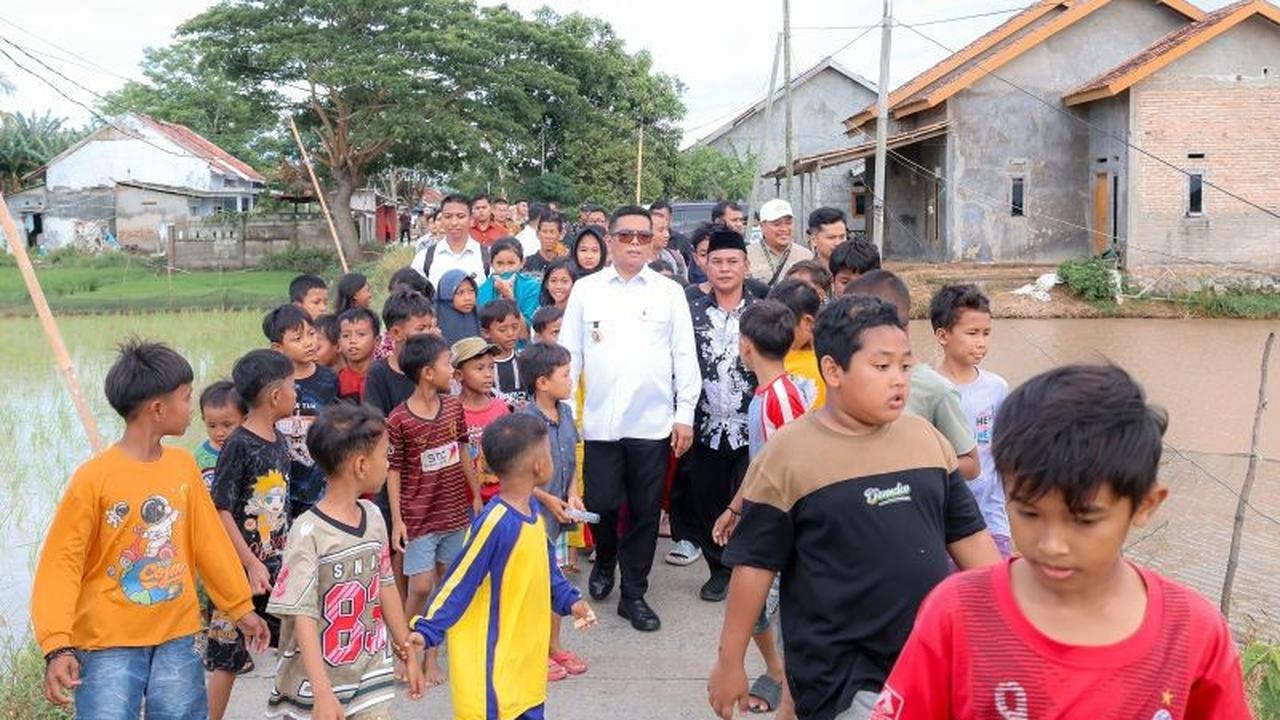 Program Bang Andra Gubernur Banten Sukses Buka Akses Desa Sukajaya di Serang