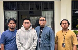 Polisi menangkap Resbob yang merupakan pelaku ujaran kebencian. (Istimewa)