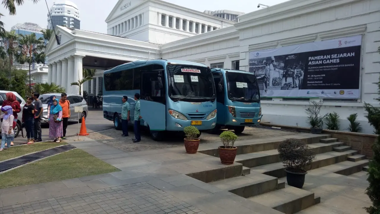 Pameran Asian Games di Museum Nasional