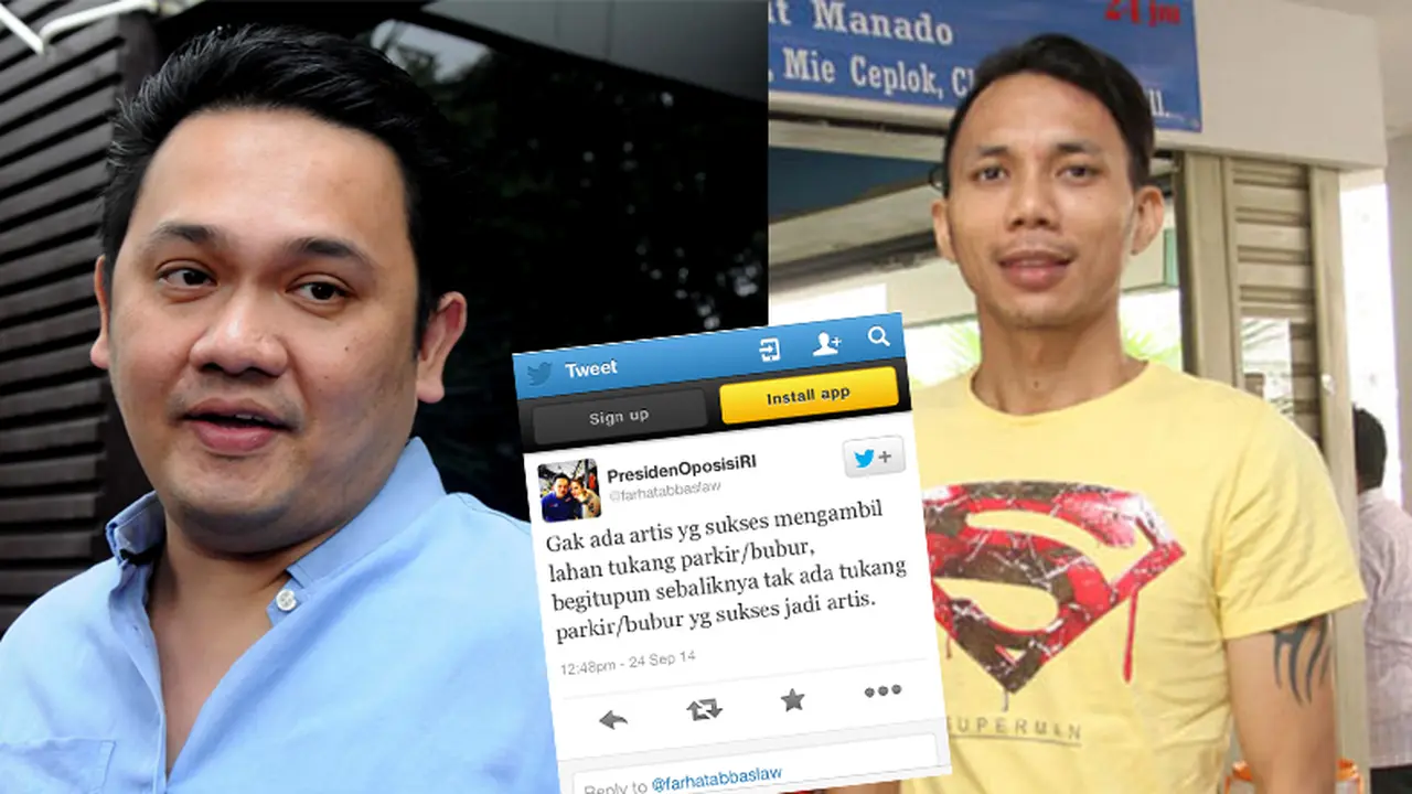 Farhat Abbas Ledek Norman Kamaru yang Jualan Bubur