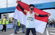 Usai Juara Maybank Marathon 2026, Robi Syianturi Lelang Jersey untuk NTT