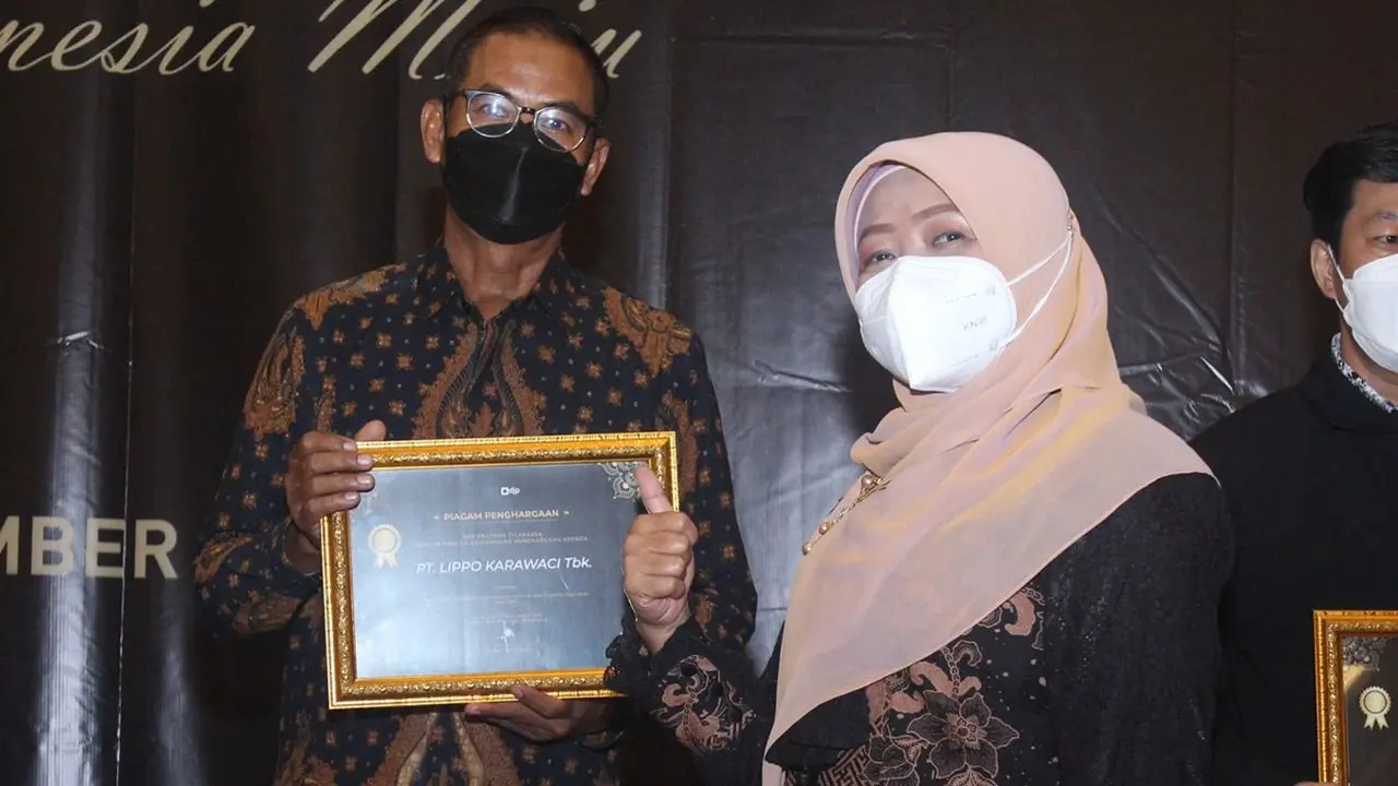 PT Lippo Karawaci Tbk (LPKR) raih penghargaan Wajib Pajak dengan Kontribusi Terbesar di 2021 untuk wilayah KPP Pratama Tigaraksa, Tangerang. (Dok Lippo)
