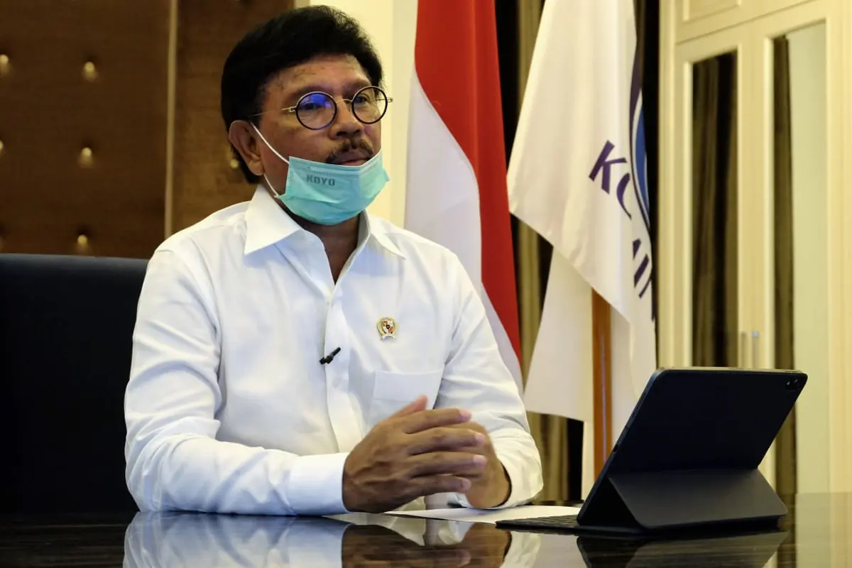 Menkominfo Johnny G.Plate