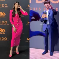 Sabrina Chairunnisa saat Bertemu Kim Soo Hyun di Korea Selatan. [@sabrinachairunnisa_]