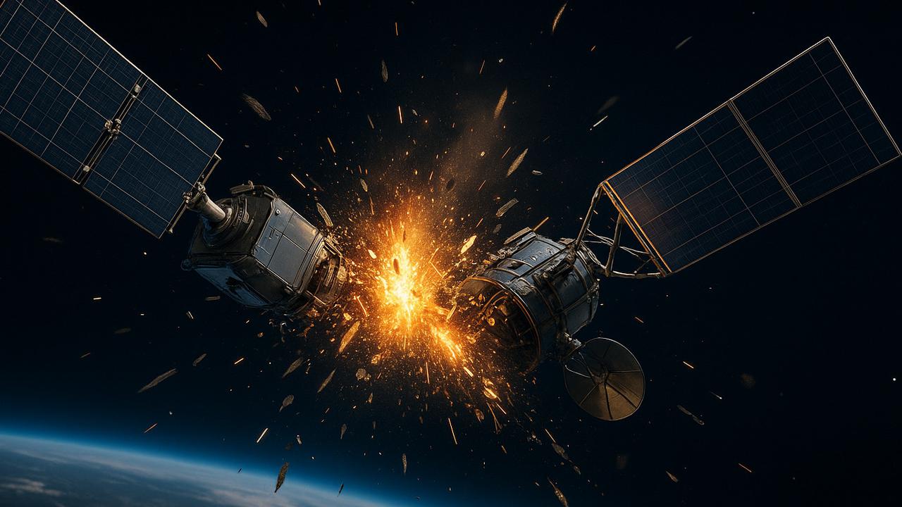 Berapa Kali Kejadian Satelit Tabrakan tak Sengaja di Luar Angkasa?