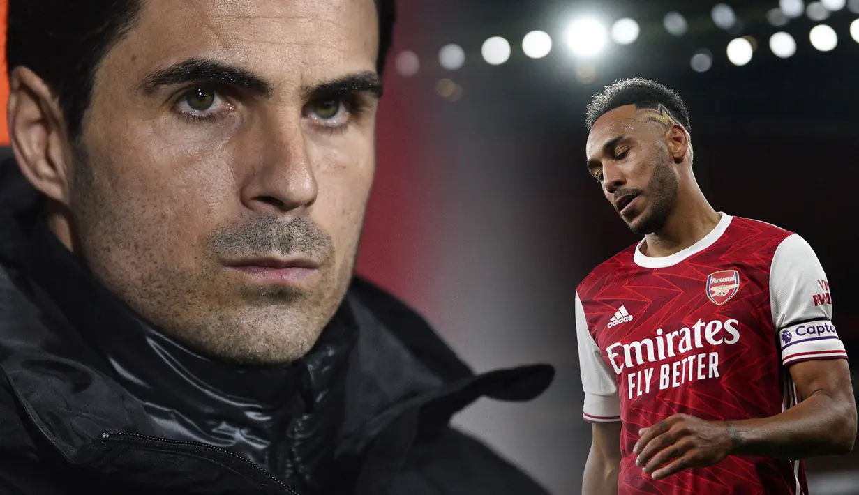 Masalah indisipliner Aubameyang berbuntut panjang. Tak hanya dicopot dari jabatan kapten Arsenal, ia juga dicroret dari daftar skuat The Gunners dalam enam pertandingan terakhir. Jika benar Aubameyang akan segera didepak dari Emirates, Berikut 5 pemain yang bisa menggantikannya. (Foto kolase AFP)