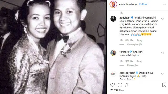 [Fimela] Unggahan Melanie Subono