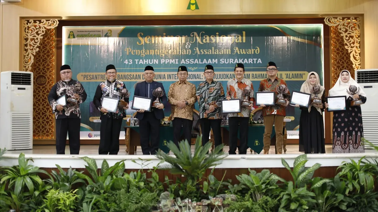 Seminar Nasional dan Penganugerahan Assalaam Award di Gedung Assalaam Center, Sabtu (9/8) (Istimewa)