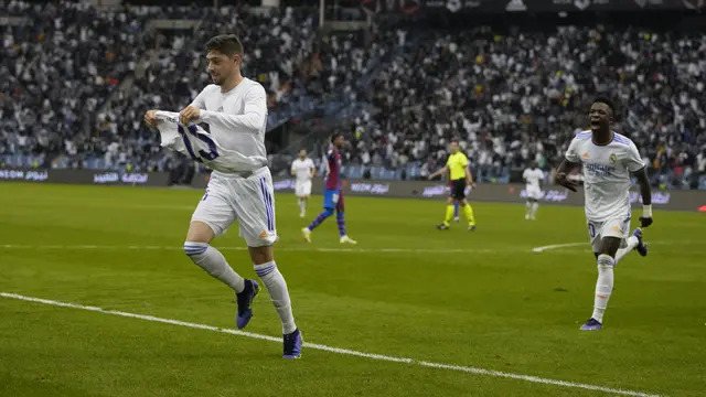 Taklukkan Barcelona 3-2, Real Madrid Melaju ke Final Piala Super Spanyol