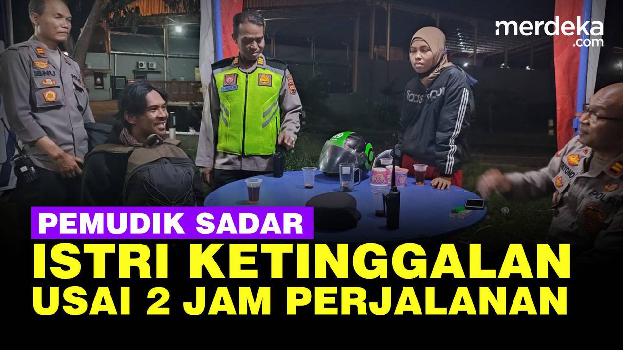 VIDEO: Cerita Kocak Mudik 2023, Sadar Istri Tertinggal Usai 2 Jam Perjalanan