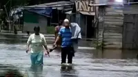 Sungai Lematang Meluap, 7 Desa di Muara Enim Terendam