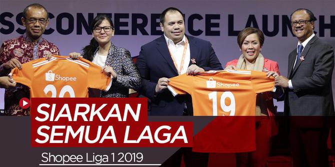 VIDEO: Catat! Shopee Liga 1 2019 Mulai Tayang Besok di Indosiar