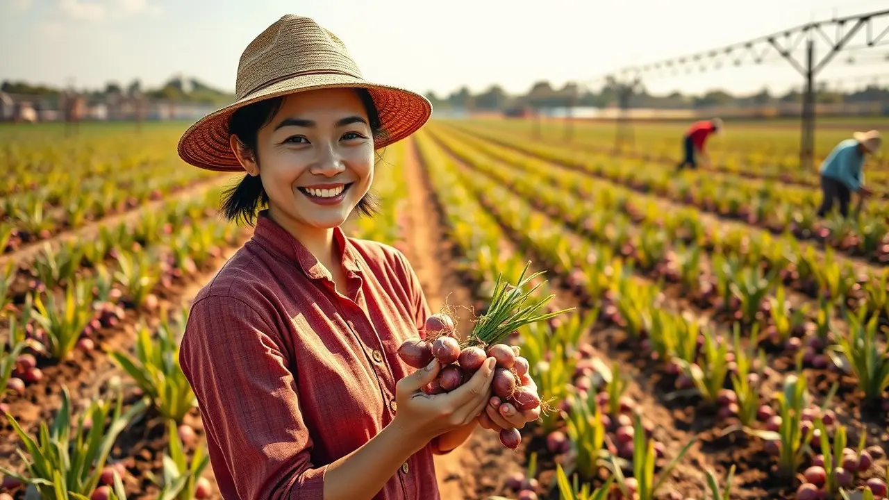 cara tanam bawang merah