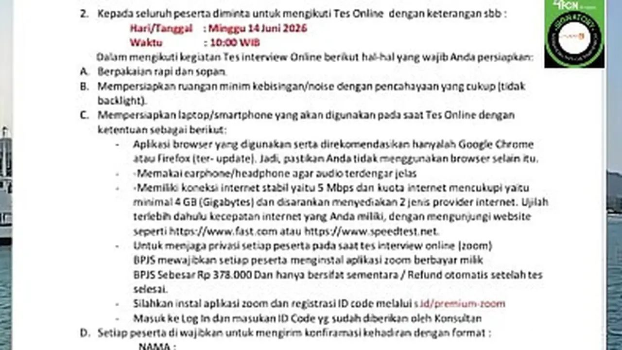 Cek Fakta liputan6.com menemukan klaim foto berisi tentang lowongan kerja BPJS Kesehatan