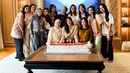 Dirayakan bersama dengan Geng Cendol, suasana perayaan ulang tahun kian hangat dan meriah [@tya_ariestya]