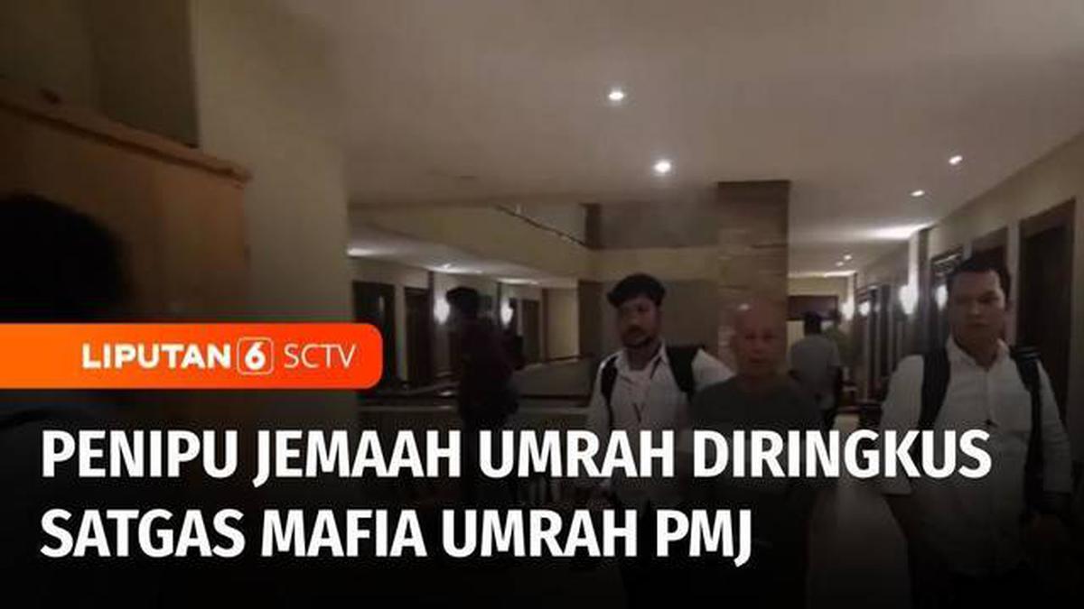 VIDEO: Satgas Mafia Umroh Polda Metro Jaya Menangkap Penipu Jemaah Umroh