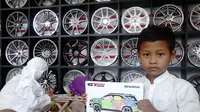  Lucunya Anak-anak Lomba Mewarnai di Booth GT Radial GIIAS 2015