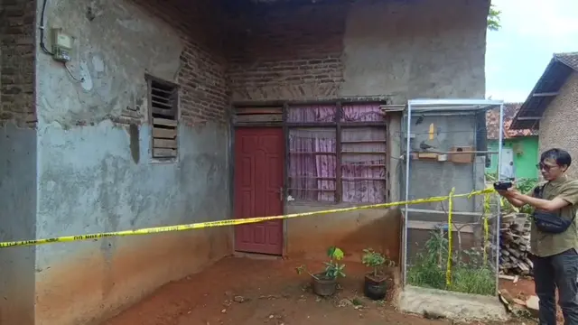 lokasi kakek dibunuh sadis oleh anaknya di Lampung