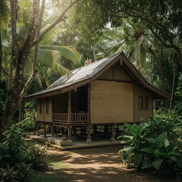 Rumah Minimalis Atap Asbes (Gemini AI)