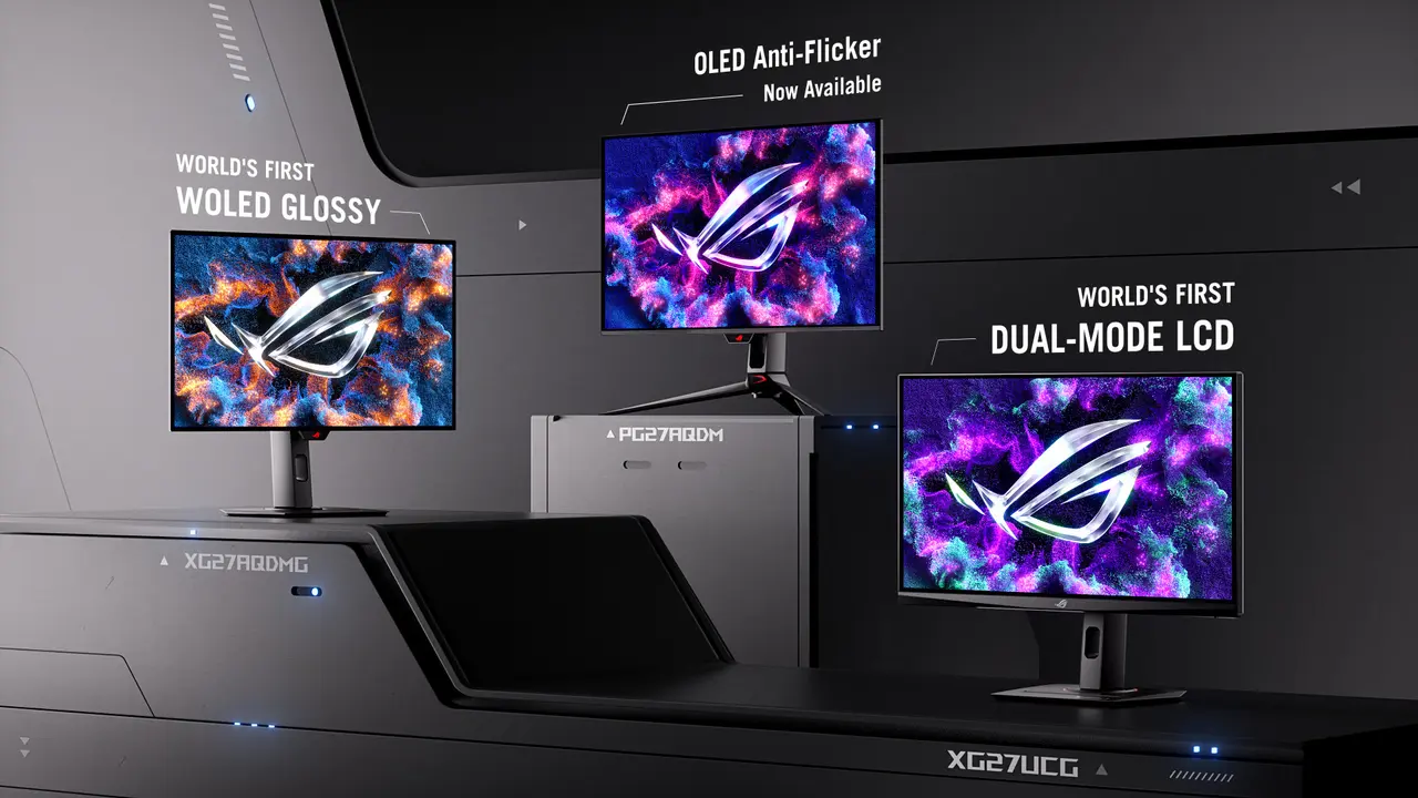ASUS Republic of Gamers Mengumumkan Kedua Monitor Gaming Terbaru dengan Fitur Pertama di Dunia