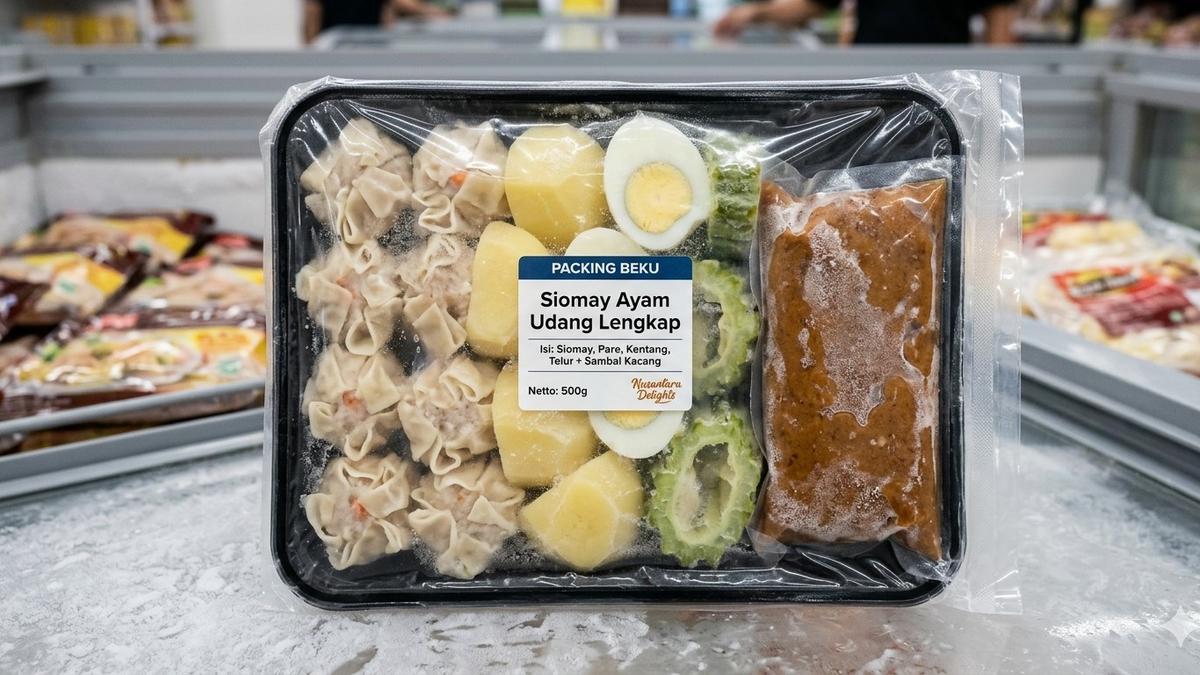 Resep Siomay Ayam Frozen Tanpa Pengawet, Praktis untuk Stok di Rumah