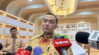 Menteri Sekretaris Negara Prasetyo Hadi di Kompleks Istana Kepresidenan Jakarta, Selasa (5/8/2025). (Liputan6.com/Lizsa Egeham)