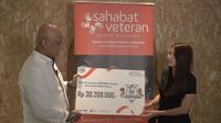 Komunitas PUBG Mobile Serahkan Donasi ke Yayasan Sahabat Veteran Indonesia. (Doc: PUBG Mobile Indonesia)