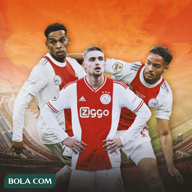 Ajax - Kenneth Taylor, Devyne Rensch, Jurrien Timber