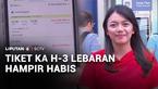 Lebaran idulfitri memang masih 3 minggu lagi, tapi tiket kereta api dan pesawat dari Jakarta ke sejumlah kota besar, sudah hampir habis. Kalaupun ada, harganya naik lebih dari dua kali lipat.