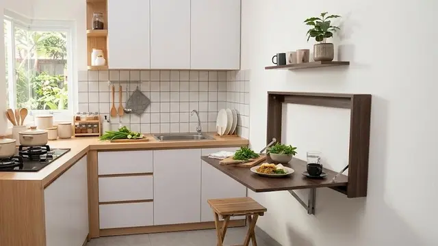 Desain Dapur Minimalis 2x2 untuk Rumah Kecil (AI Generated)