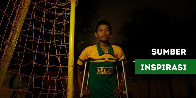 VIDEO: Dengan Keterbatasan Fisik, Kiper Ini Ingin Memajukan Sepak Bola Indonesia