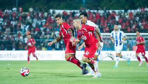 Gol bagi Persijap dicetak oleh Carlos Franca (68’) dan Sudi Abdallah (90+3’). Persib sempat menyamakan skor lewat penalti Uilliam Barros (90+2’). (Dok. Persijap)