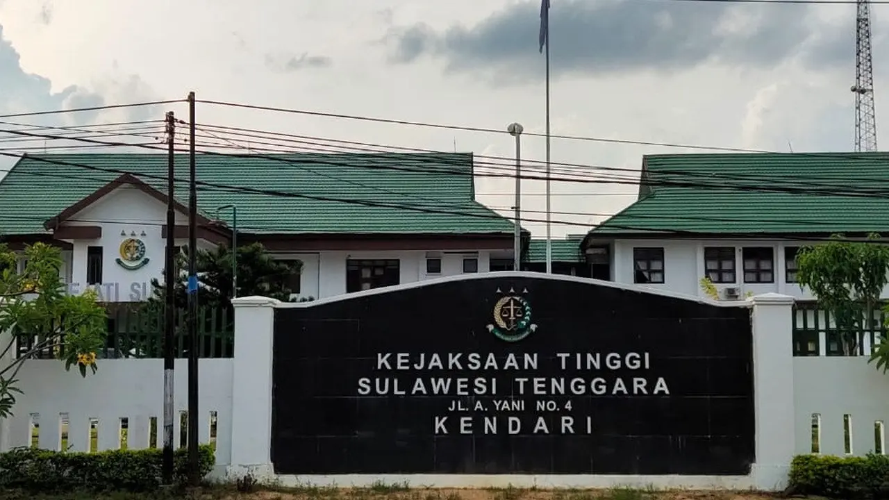 Kejaksaan Tinggi Sulawesi Tenggara (Arfandi Ibrahim/Liputan6.com)