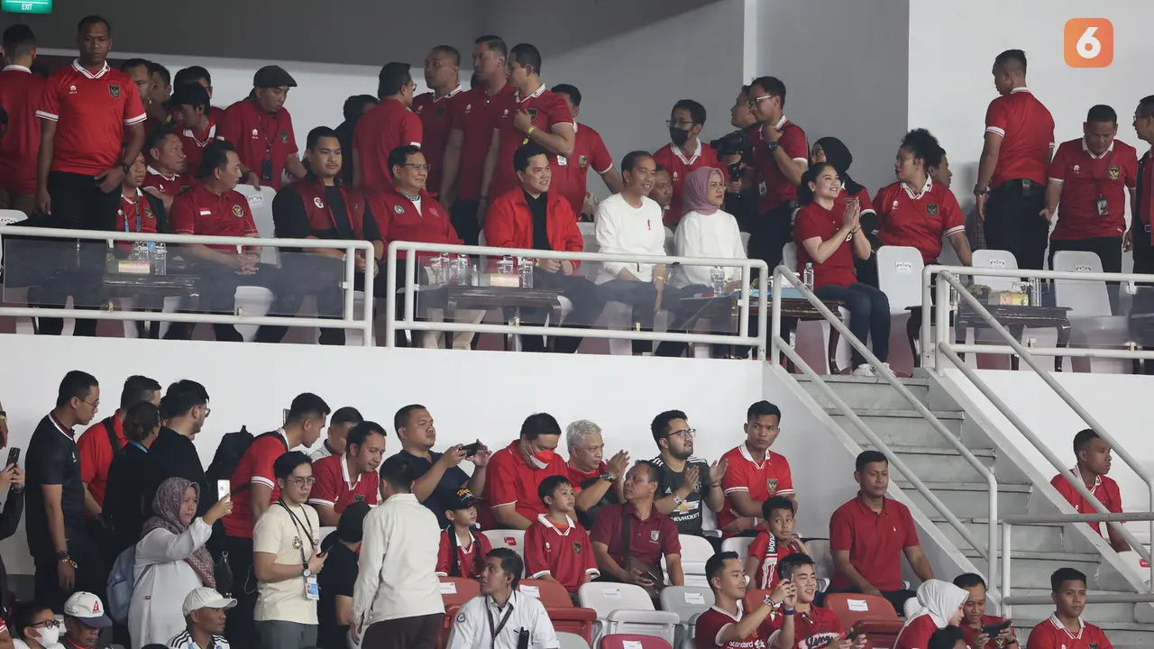 Presiden Jokowi Menghadiri Laga FIFA Matchday Timnas Indonesia vs Argentina
