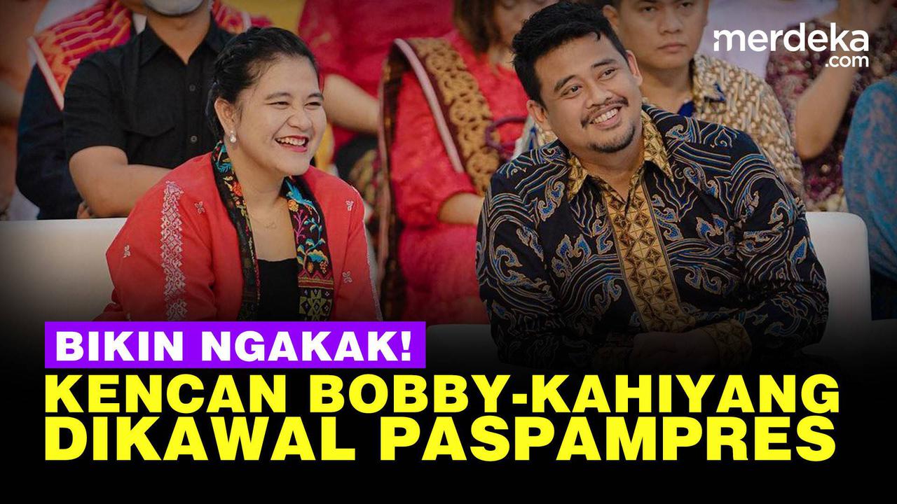 VIDEO: Momen Pacaran Bobby-Kahiyang Nonton Bioskop Dikawal Paspampres