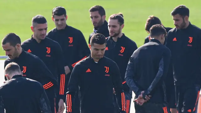 Persiapan Ronaldo Cs Jelang Hadapi Porto