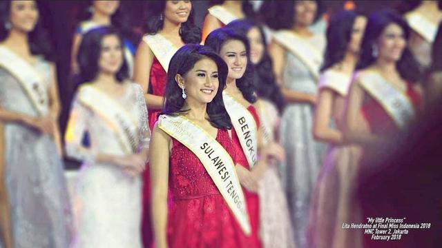 Lita Herndratno Miss Indonesia 2018