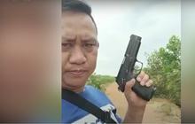 VIDEO: Tampang Anggota TNI Penembak Polisi di Way Kanaan, Viral Lagi Pamer Bawa Senjata Spi