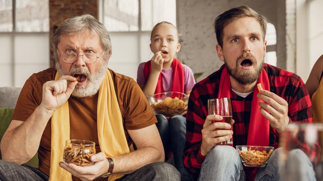 Ilustrasi nonton Piala Dunia