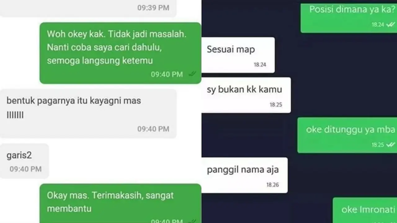 8 Chat Absurd Penumpang ke Ojol yang Malah Bikin Bingung Ini Kocak