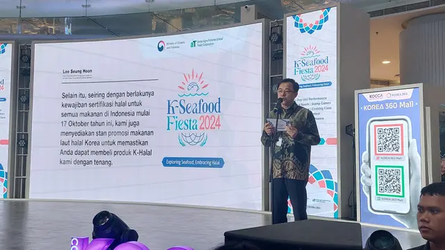 Lee Seung Hoon, Chief Representative Korea Agro-Fisheries & Food Trade Corporation cabang Jakarta
