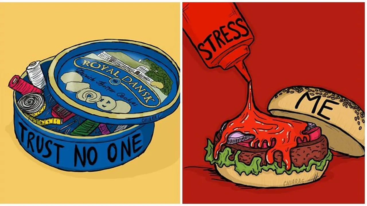 7 Potret Ilustrasi Soal Permasalahan Hidup Ini Bikin Ikut Mengangguk