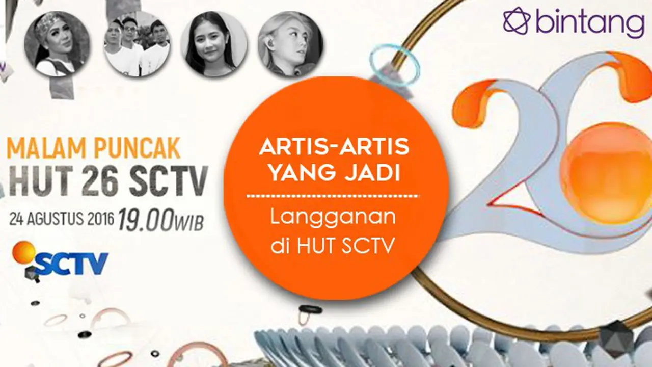 [Bintang] Artis-artis di HUT SCTV
