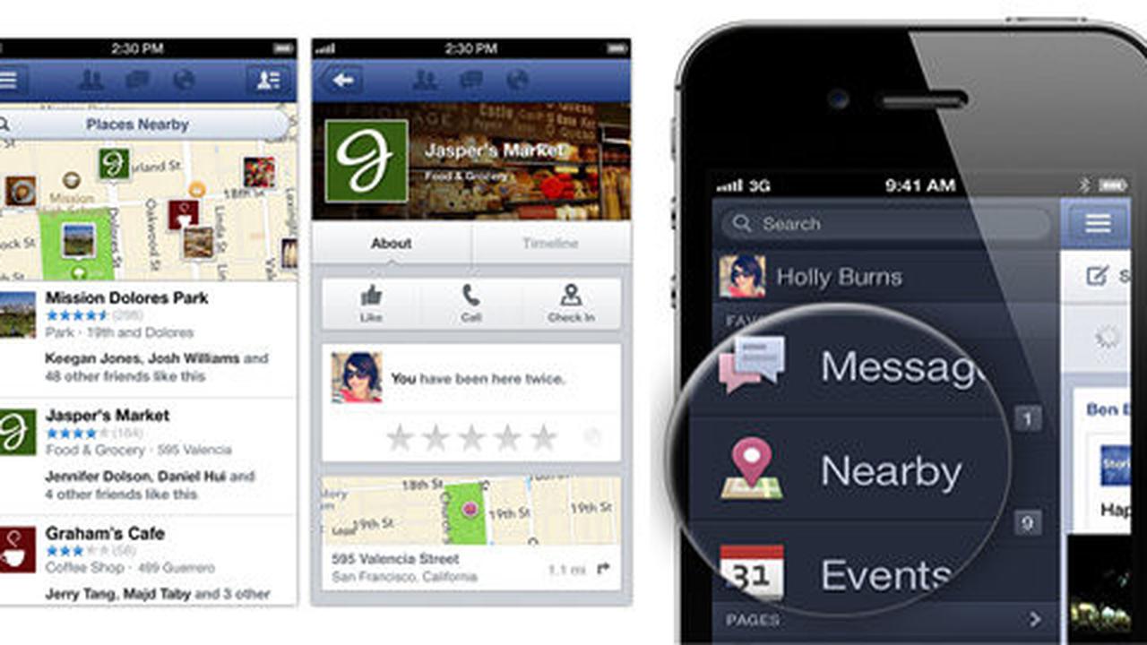 Find Friends Nearby vs Facebook Nearby