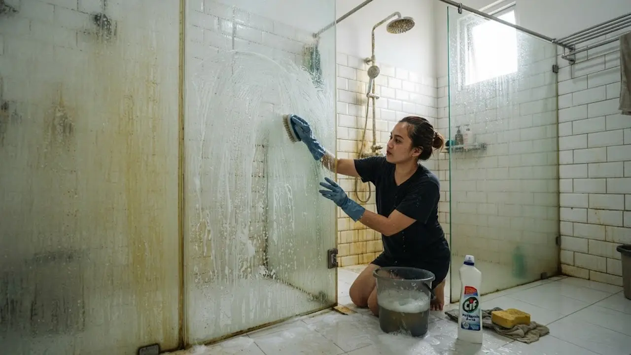 Cara Membersihkan Kerak Kamar Mandi yang Membandel dengan Bahan Alami hingga Pembersih Khusus